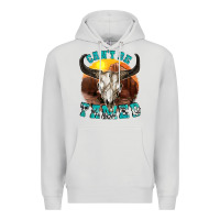 Dove Grey cant be tamed Premium Hoodie - texasbilliewilder