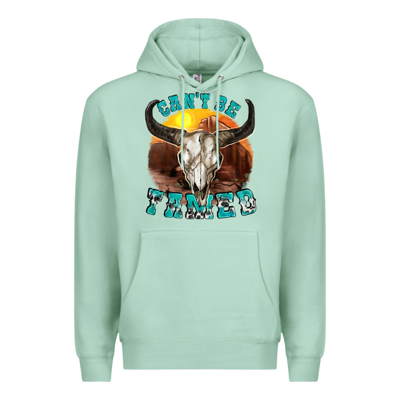 Cant Be Tamed Premium Hoodie by texasbilliewilder | Teevron