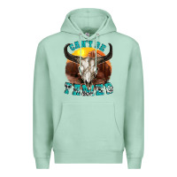 Seafoam cant be tamed Premium Hoodie - texasbilliewilder