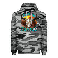Slate Camo cant be tamed Premium Hoodie - texasbilliewilder
