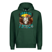 Sports Green cant be tamed Premium Hoodie - texasbilliewilder