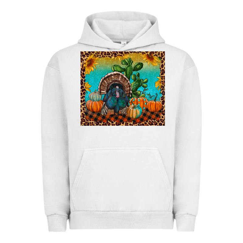 Western Fall Thanksgiving Turkey Urban Hoodie by RanaPortraitStore | Teevron