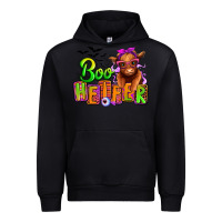 Black Boo Heifer baby Cow Urban Hoodie - RanaPortraitStore