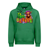 Emerald Boo Heifer baby Cow Urban Hoodie - RanaPortraitStore
