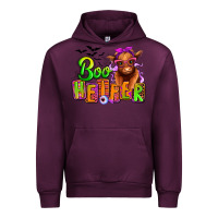 Mauve Wine Boo Heifer baby Cow Urban Hoodie - RanaPortraitStore