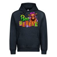 Navy Boo Heifer baby Cow Urban Hoodie - RanaPortraitStore