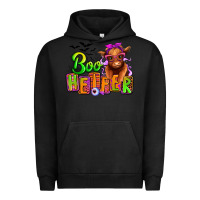 Pigment Black Boo Heifer baby Cow Urban Hoodie - RanaPortraitStore