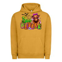 Pigment Peanut Butter Boo Heifer baby Cow Urban Hoodie - RanaPortraitStore