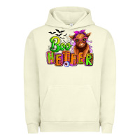 Pigment Pistachio Boo Heifer baby Cow Urban Hoodie - RanaPortraitStore