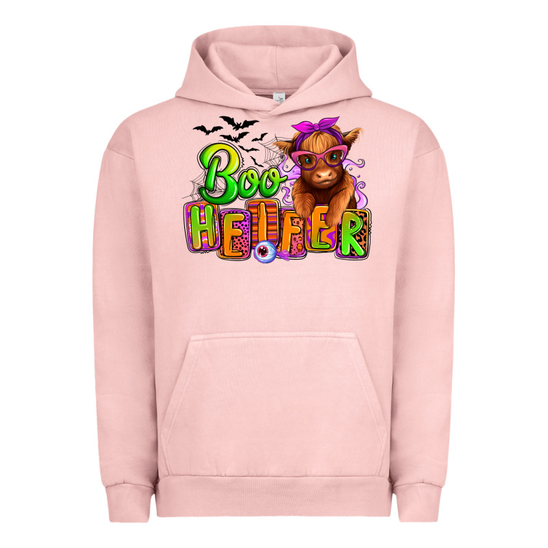 Boo Heifer Baby Cow Urban Hoodie by RanaPortraitStore | Teevron
