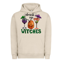 Pigment French Oak Drink Up Witches Halloween Urban Hoodie - RanaPortraitStore