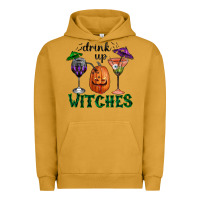 Pigment Peanut Butter Drink Up Witches Halloween Urban Hoodie - RanaPortraitStore