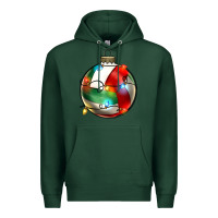 Sports Green christmas  volleyball Premium Hoodie - Zillion Design Studio