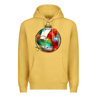Antique Gold christmas  volleyball Premium Hoodie - Zillion Design Studio