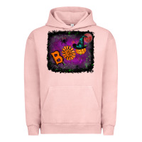 Pigment Salmon Boo Halloween Urban Hoodie - RanaPortraitStore