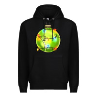 Black christmas  tennis Premium Hoodie - Zillion Design Studio