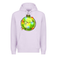 Lilac christmas  tennis Premium Hoodie - Zillion Design Studio