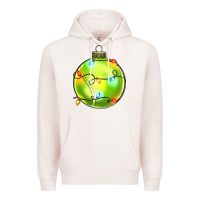 Pale Pink christmas  tennis Premium Hoodie - Zillion Design Studio