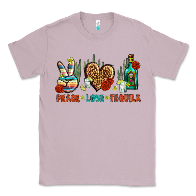 Peace Love Tequila Classic Tee by BundleAndBundleShop | Teevron