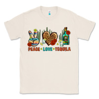 Natural Peace Love Tequila Classic Tee - BundleAndBundleShop