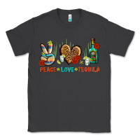 Smoke Peace Love Tequila Classic Tee - BundleAndBundleShop