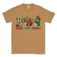 Toasted Coconut Peace Love Tequila Classic Tee - BundleAndBundleShop