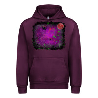 Mauve Wine Halloween background Urban Hoodie - RanaPortraitStore