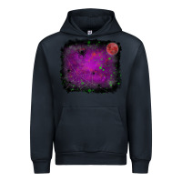 Navy Halloween background Urban Hoodie - RanaPortraitStore