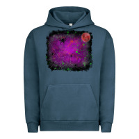 Pigment Midnight Navy Halloween background Urban Hoodie - RanaPortraitStore