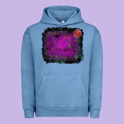 Halloween Background Urban Hoodie Designed By Ranaportraitstore