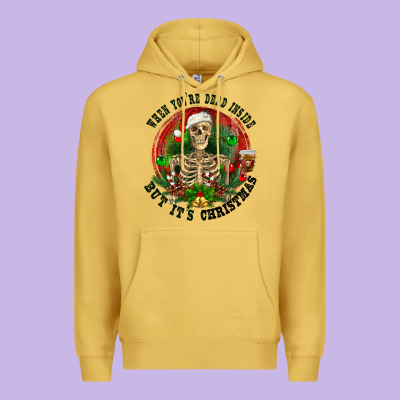 Premium Hoodie When you're dead inside but it's christmas