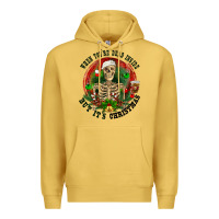 Antique Gold When you're dead inside but it's christmas Premium Hoodie - RanaPortraitStore
