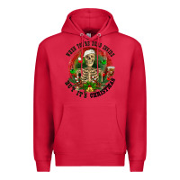 Cardinal When you're dead inside but it's christmas Premium Hoodie - RanaPortraitStore