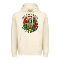Sandshell When you're dead inside but it's christmas Premium Hoodie - RanaPortraitStore