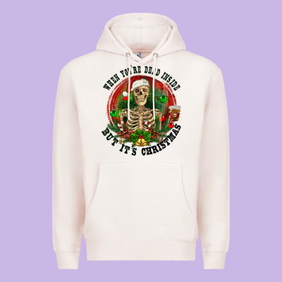 Premium Hoodie When you're dead inside but it's christmas
