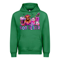 Emerald Halloween boo Heifer coffee cups Urban Hoodie - RanaPortraitStore