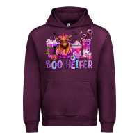 Mauve Wine Halloween boo Heifer coffee cups Urban Hoodie - RanaPortraitStore