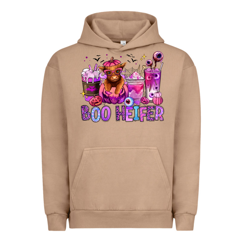 Halloween Boo Heifer Coffee Cups Urban Hoodie by RanaPortraitStore | Teevron