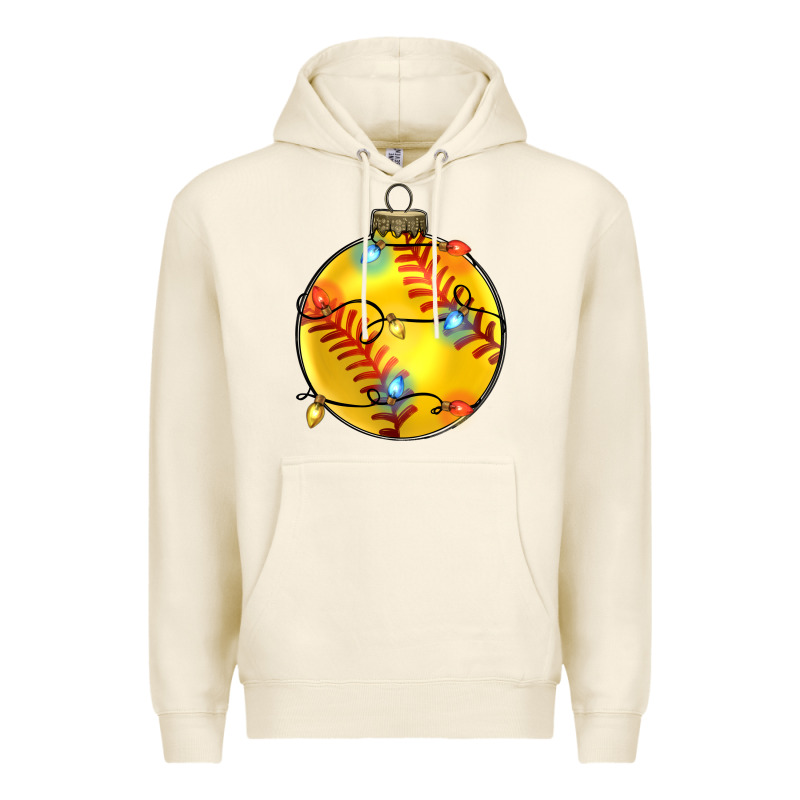 Christmas  Softball Premium Hoodie by Zillion Design Studio | Teevron
