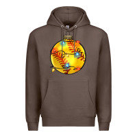 Coffee christmas  softball Premium Hoodie - Zillion Design Studio