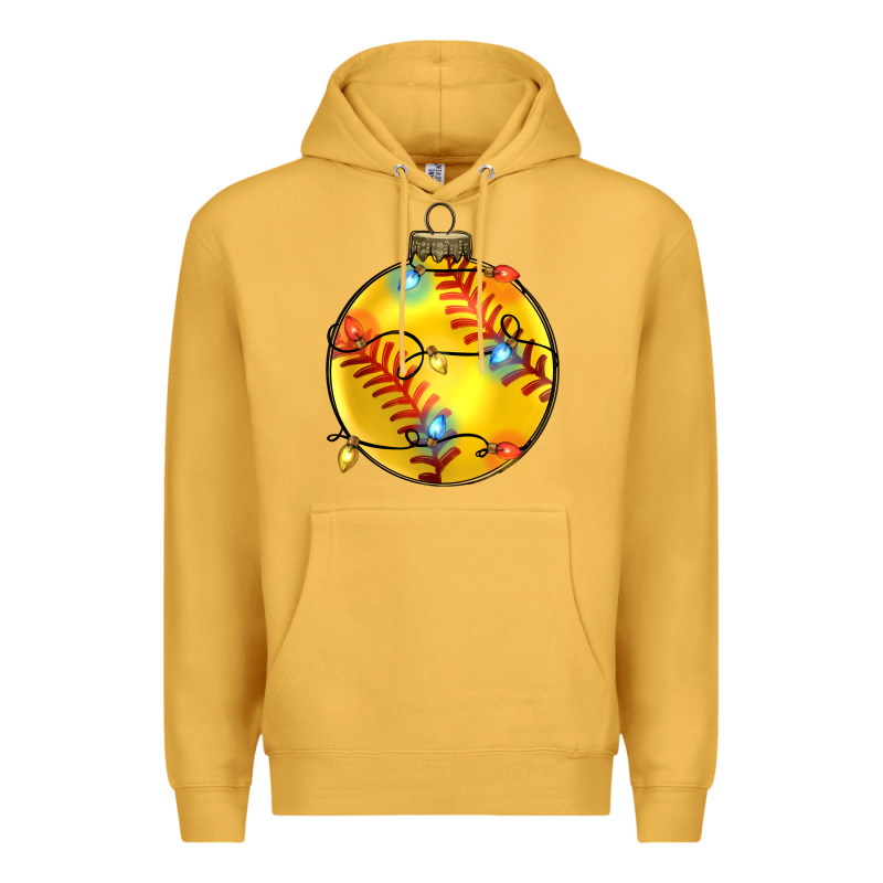 Christmas  Softball Premium Hoodie by Zillion Design Studio | Teevron
