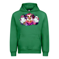 Emerald Halloween ghost Heifer Urban Hoodie - RanaPortraitStore