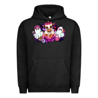 Pigment Black Halloween ghost Heifer Urban Hoodie - RanaPortraitStore