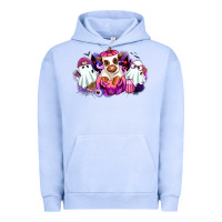 Pigment Grape Ice Halloween ghost Heifer Urban Hoodie - RanaPortraitStore