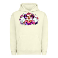 Pigment Pistachio Halloween ghost Heifer Urban Hoodie - RanaPortraitStore