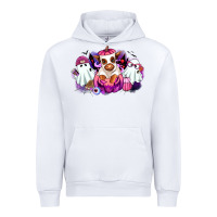 White Halloween ghost Heifer Urban Hoodie - RanaPortraitStore