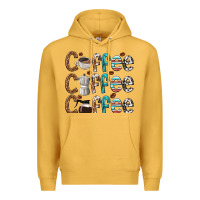 Mustard coffee coffee coffee Premium Hoodie - texasbilliewilder