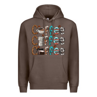 Coffee coffee coffee coffee Premium Hoodie - texasbilliewilder