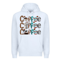 White coffee coffee coffee Premium Hoodie - texasbilliewilder