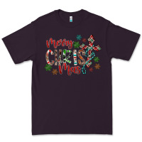 Plum Merry Christmas Premium Tee - CowhideDigitalArt